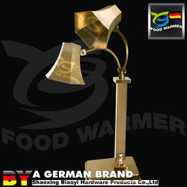 Easy Installation Warming Lamp For Food High Temperature Internal Wiring Dual Shade